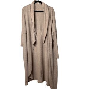 BUCKETLIST Brown Duster With Pockets US Womens Medium Western Boho Long Cardigan